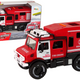 Off-road Vehicle Fire Department Red Opening Doors Sounds Lights