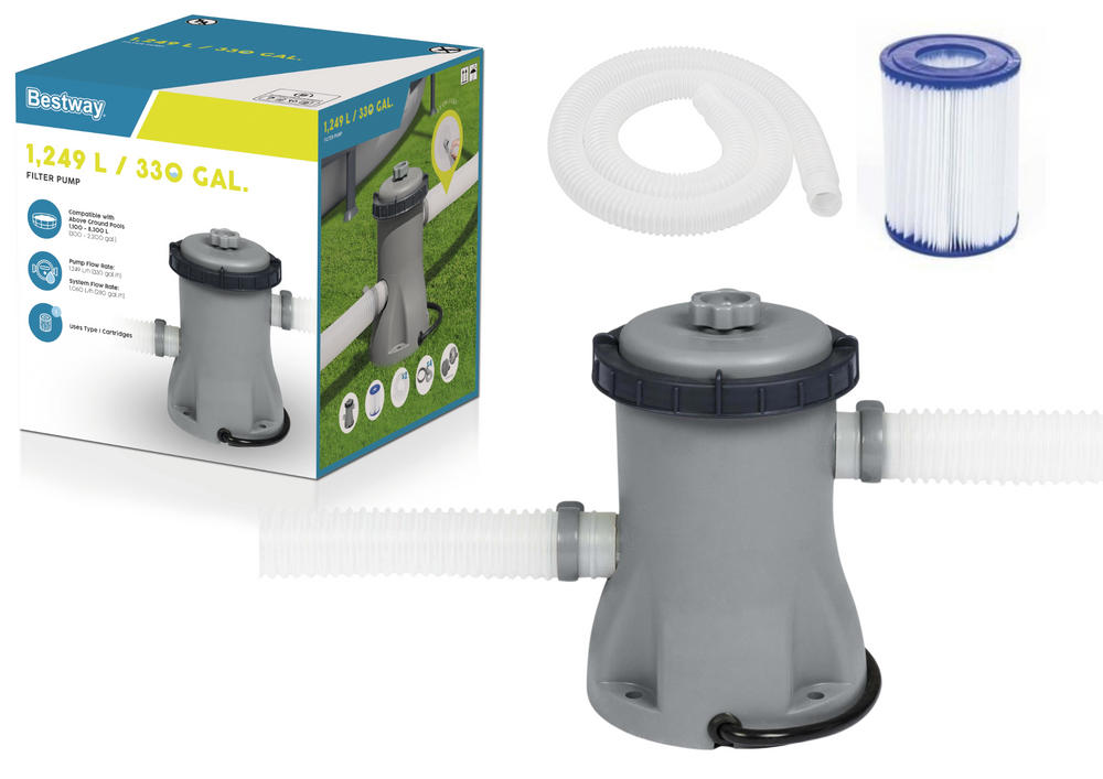 Filter Pump For Swimming Pool 1249l / H Bestway 58381