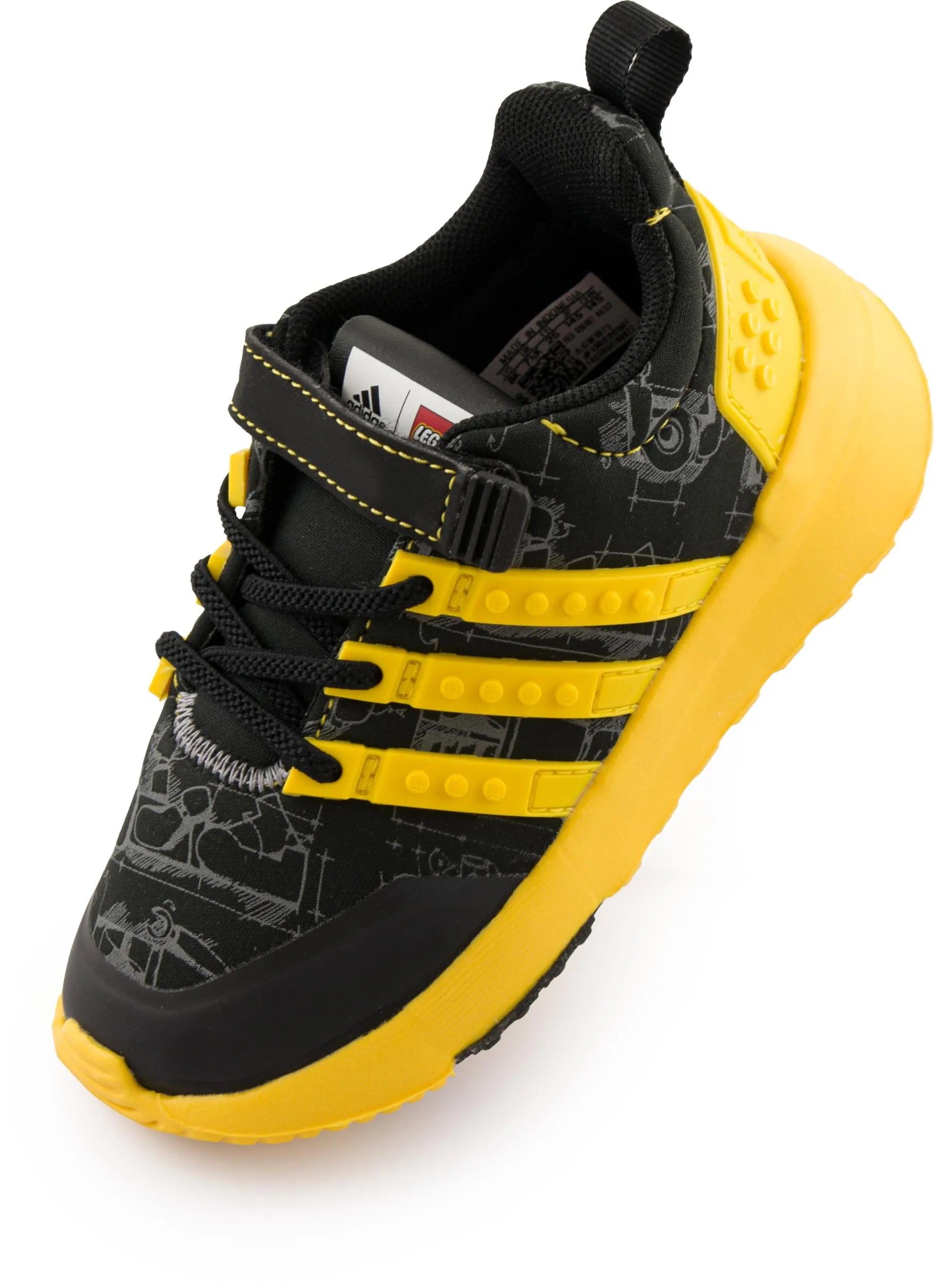 Scarpe da Bambino Adidas Junior Lego Racer Tr Giallo-Nero Giallo