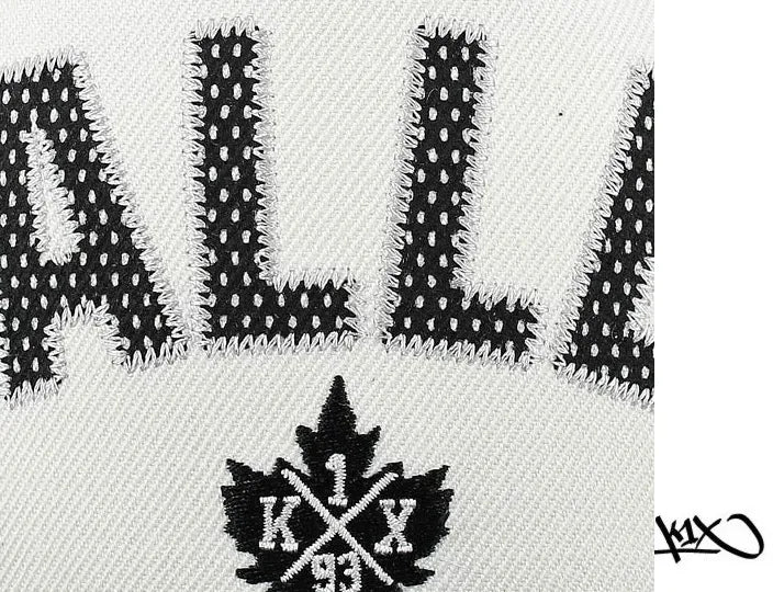 K1x Baller Snapback Cap White/black White