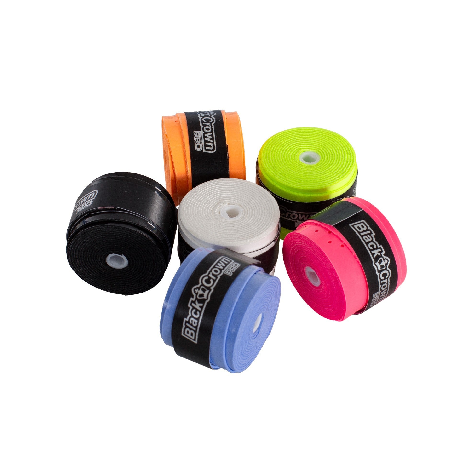 Jar 60 Multicolor Perforated Black Crown Overgrips