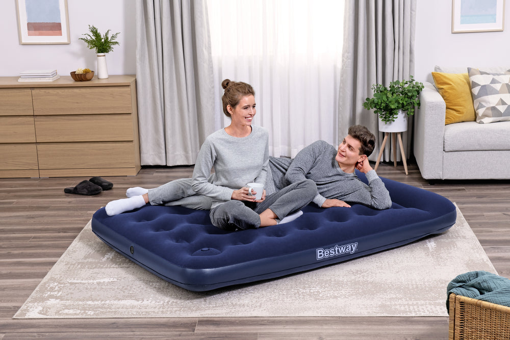 Air Mattress With Pump 191 X 137 X 28 Cm Bestway 67225