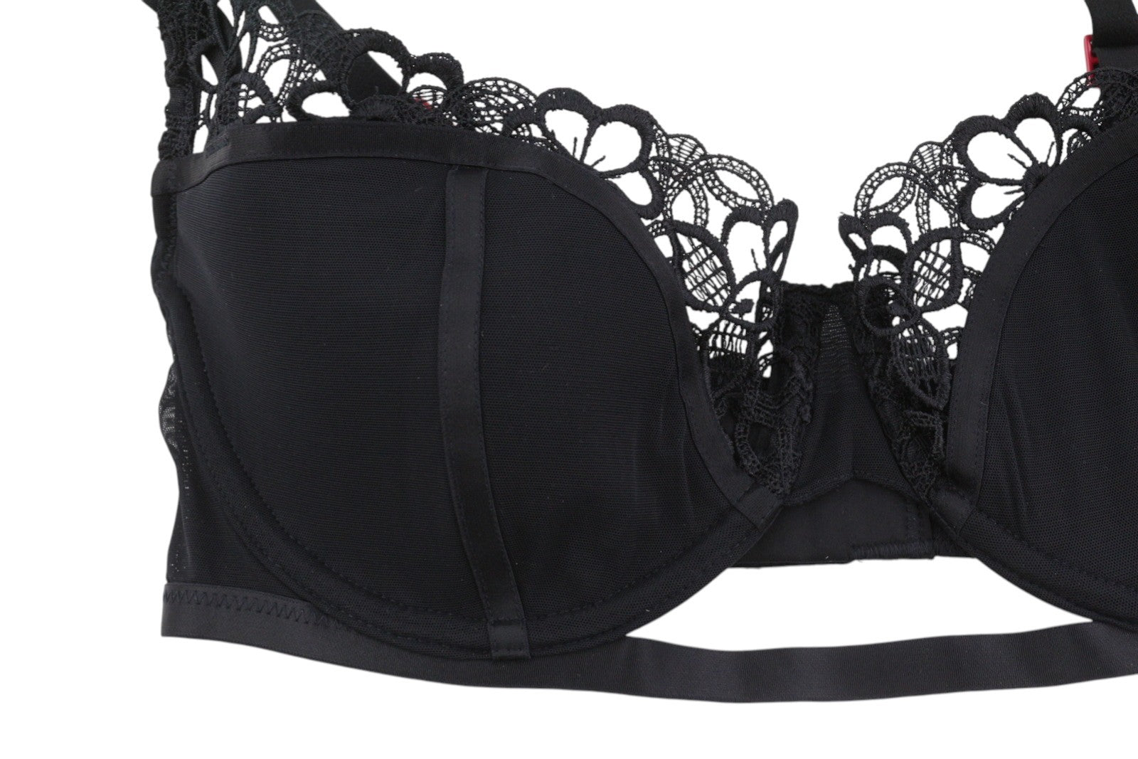 Scandale Le Balconet 1/2 Spacer Sublime-black Women Brablack Guipure Laces