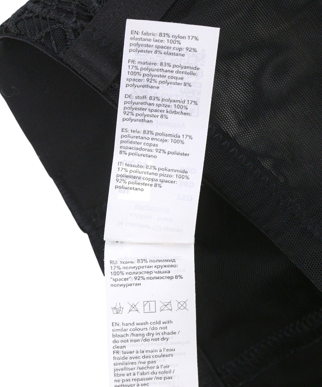 Scandale Le Balconet 1/2 Spacer Sublime-black Women Brablack Guipure Laces