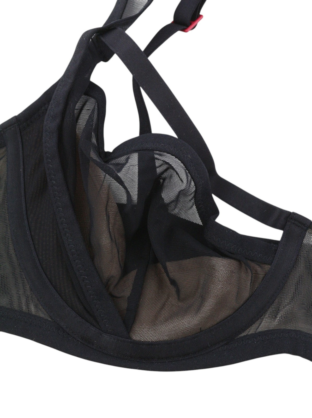 Scandale Le Balconet Base Lift Sleek-black Women Bratransparent