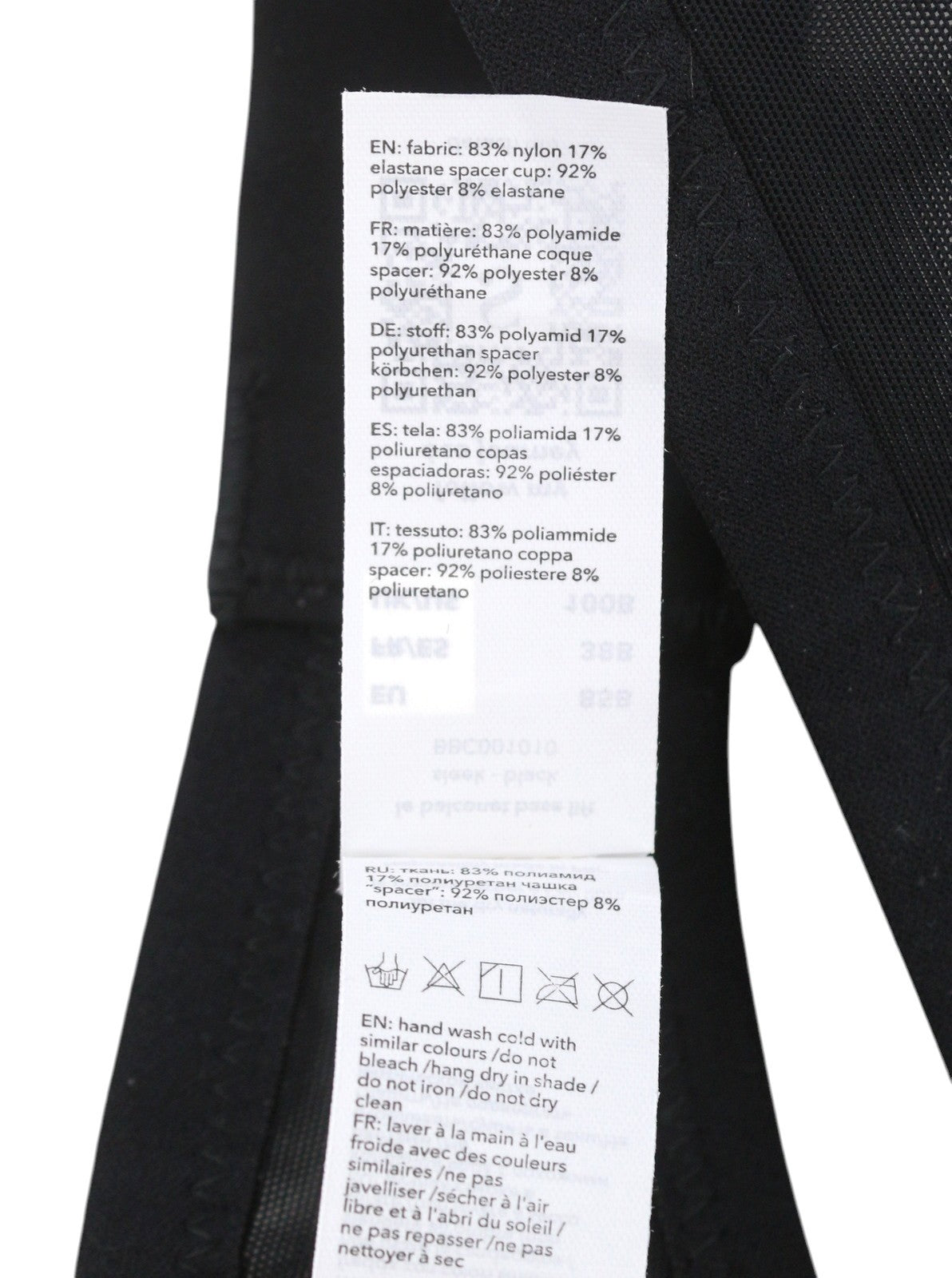 Scandale Le Balconet Base Lift Sleek-black Women Bratransparent