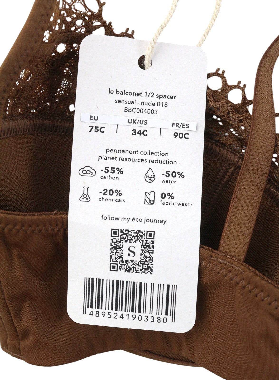 Scandale Le Balconet 1/2 Spacer Sensual-nude B18 Women Braguipure Laces