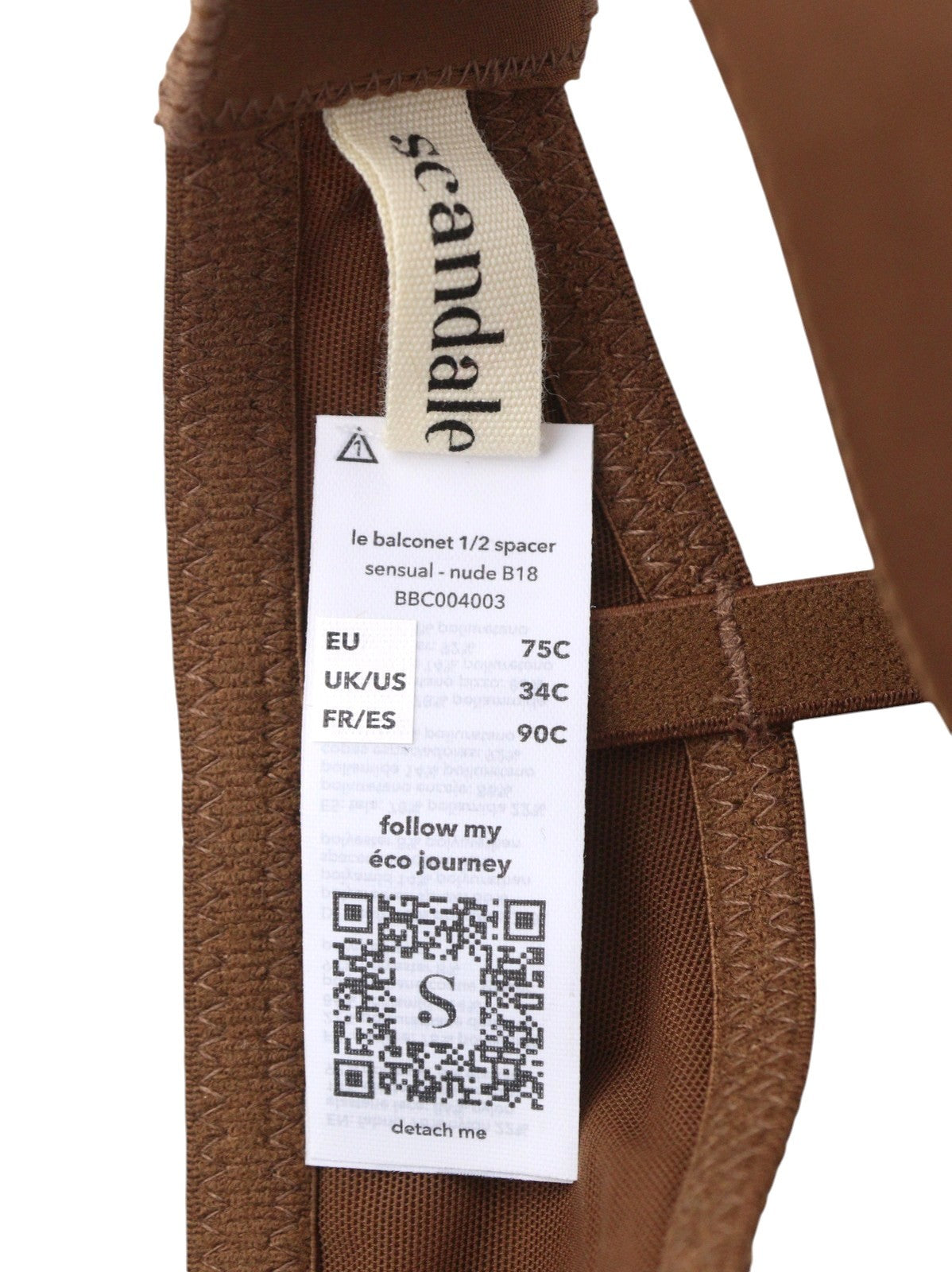 Scandale Le Balconet 1/2 Spacer Sensual-nude B18 Women Braguipure Laces