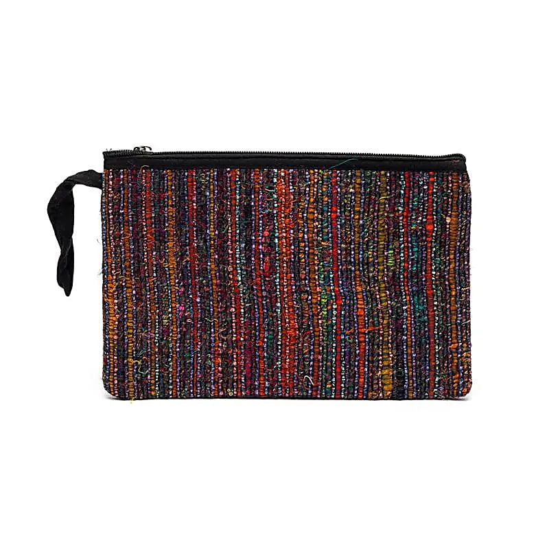 Pouzdro Upcycled Silk --balení 2ks - 25x16cm