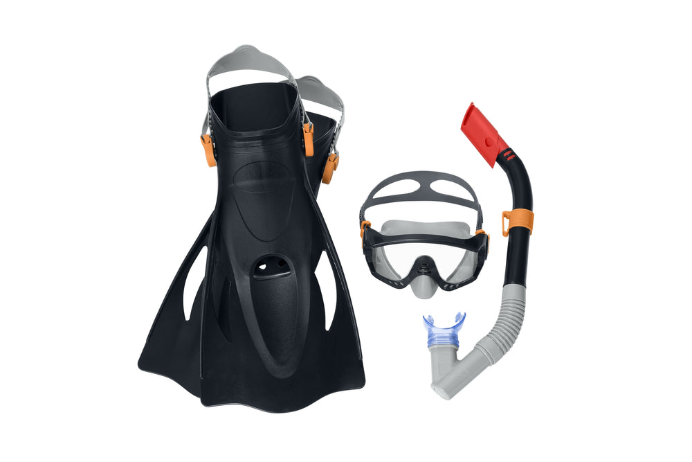 Búvármaszk Snorkel Fins Black Bestway 25020