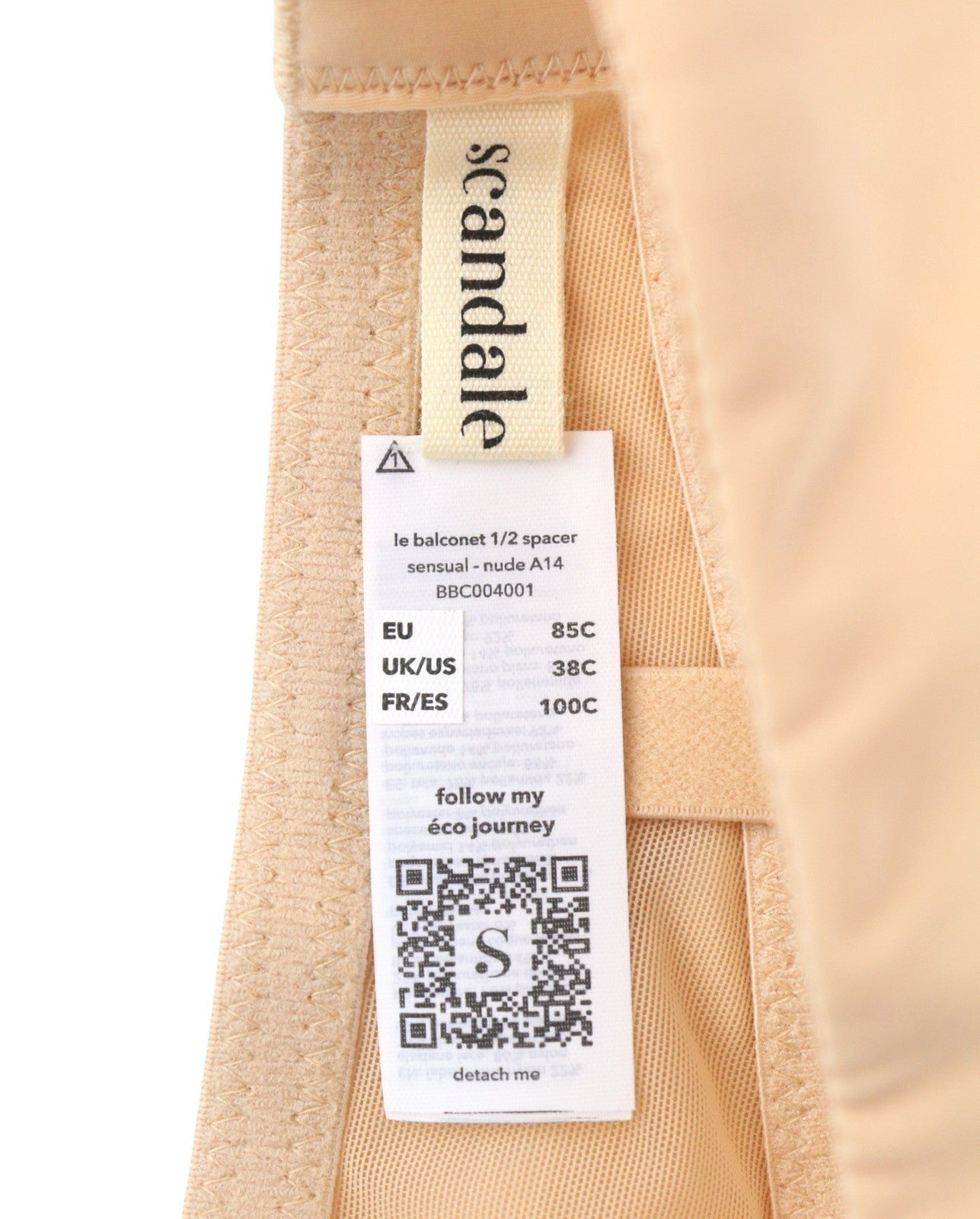 Scandale Le Balconet 1/2 Spacer Sensual-nude A14 Women Braguipure Laces