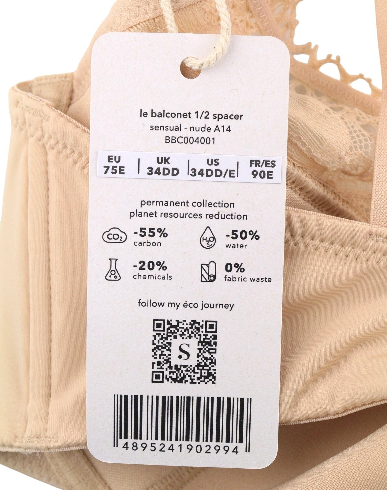 Scandale Le Balconet 1/2 Spacer Sensual-nude A14 Women Braguipure Laces