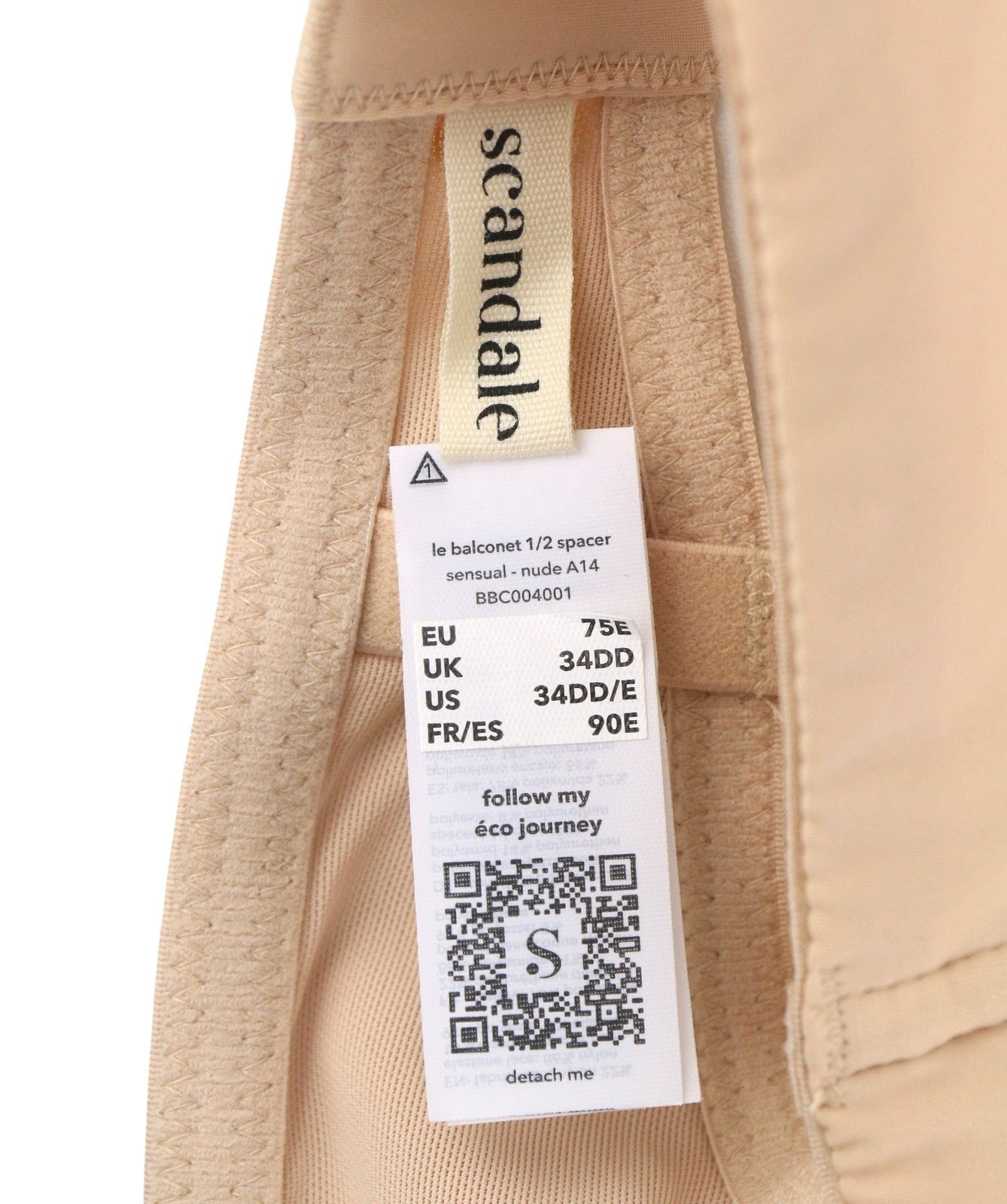 Scandale Le Balconet 1/2 Spacer Sensual-nude A14 Women Braguipure Laces