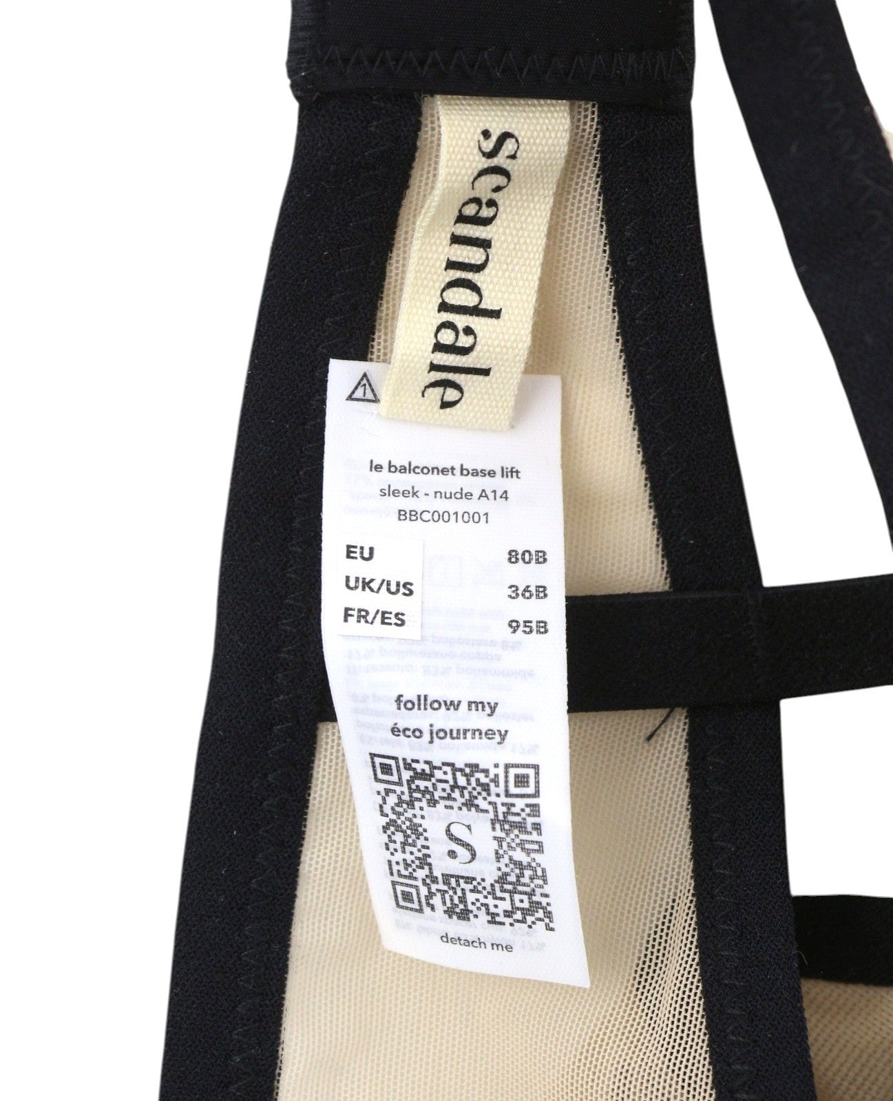 Scandale Le Balconet Base Lift Sleek-nude A14 Women Bratransparent