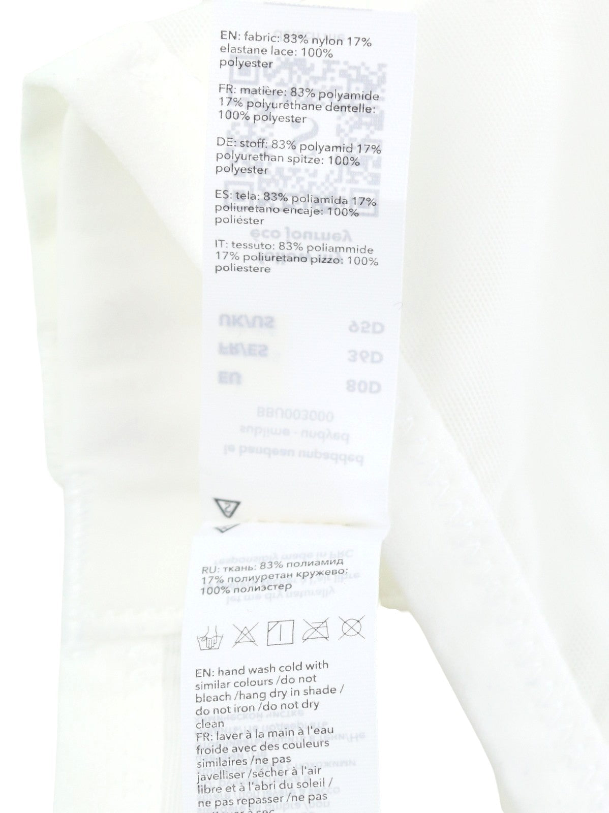 Scandale Le Bandeau Unpadded Sublime-undyed Women Brawhite Guipure Laces