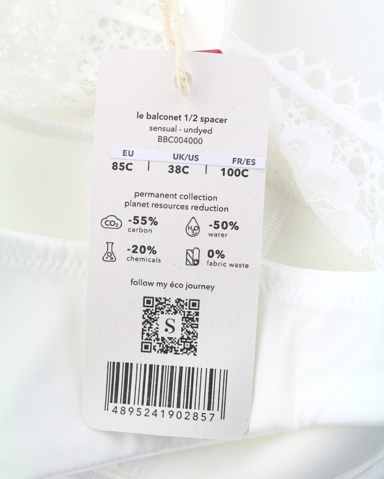 Scandale Le Balconet 1/2 Spacer Sensual-undyed Women Brawhite Guipure Laces