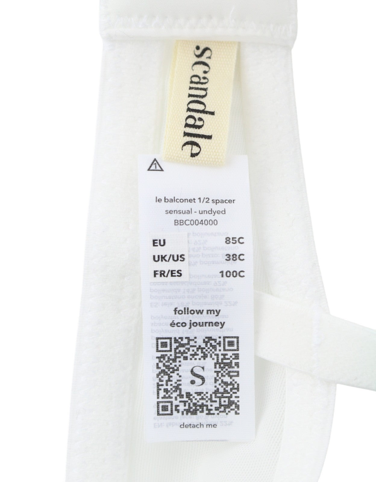 Scandale Le Balconet 1/2 Spacer Sensual-undyed Women Brawhite Guipure Laces