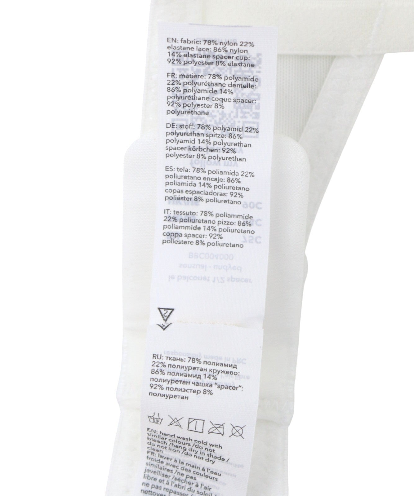 Scandale Le Balconet 1/2 Spacer Sinnlich-ungefärbter Damen-BHweiße Guipure-Spitzen