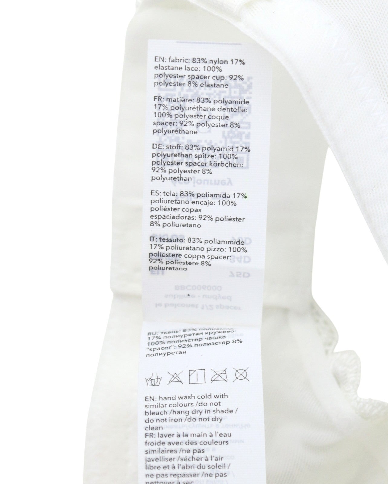 Scandale Le Balconet 1/2 Spacer Sublime-undyed Women Brawhite Guipure Laces