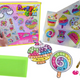 Diamond Sticker Set Diy Sweets Colorful Stickers