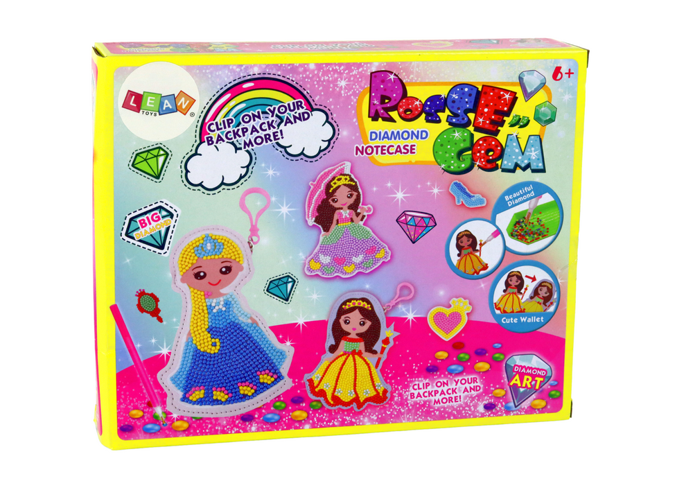 Diy Beads Set Princess Keychain Pocket