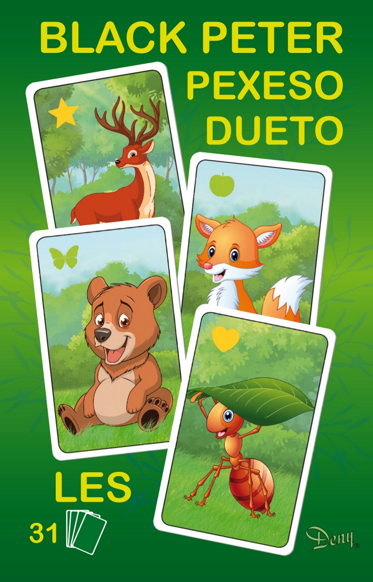 Tarjetas Bosque De Peter Negro