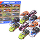 Set Of Sports Cars 1:55 With Friction Drive 12 Colorful Pieces