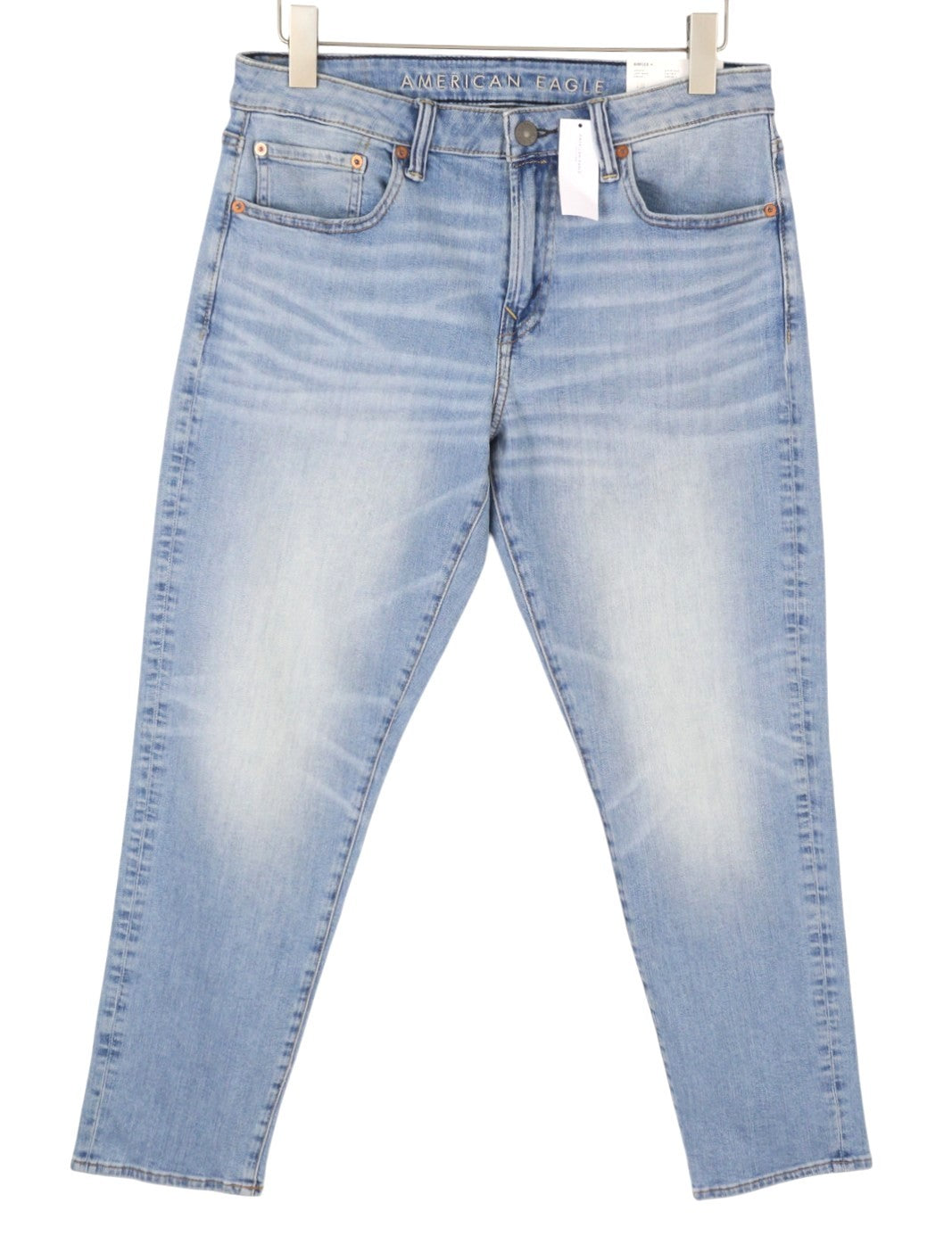 American Eagle Outfitters Airflex+ Athletic Light Wash Men Jeansbue