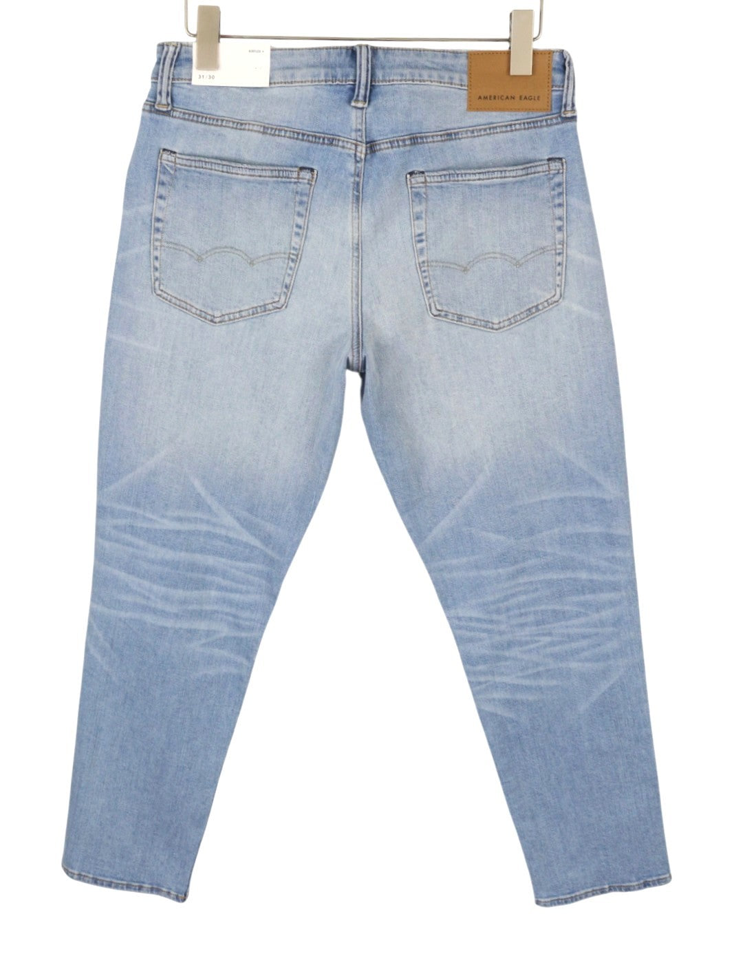 American Eagle Outfitters Airflex+ Athletic Light Wash Men Jeansbue