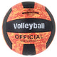 Orange Volleyball Ball Size 5 Colorful