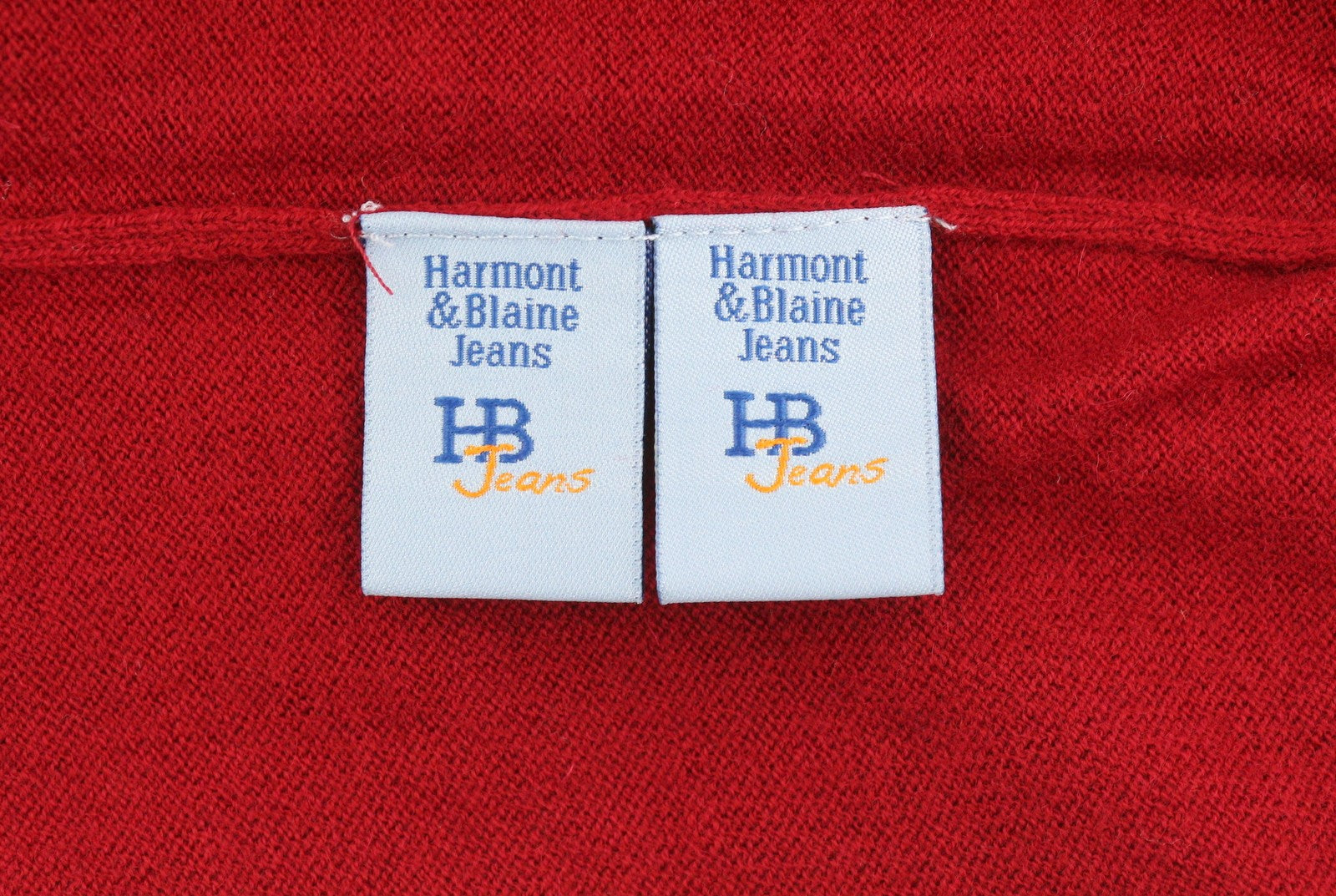 Harmont & Blaine Men Jumperred Wool Blend Knit Print Pull On