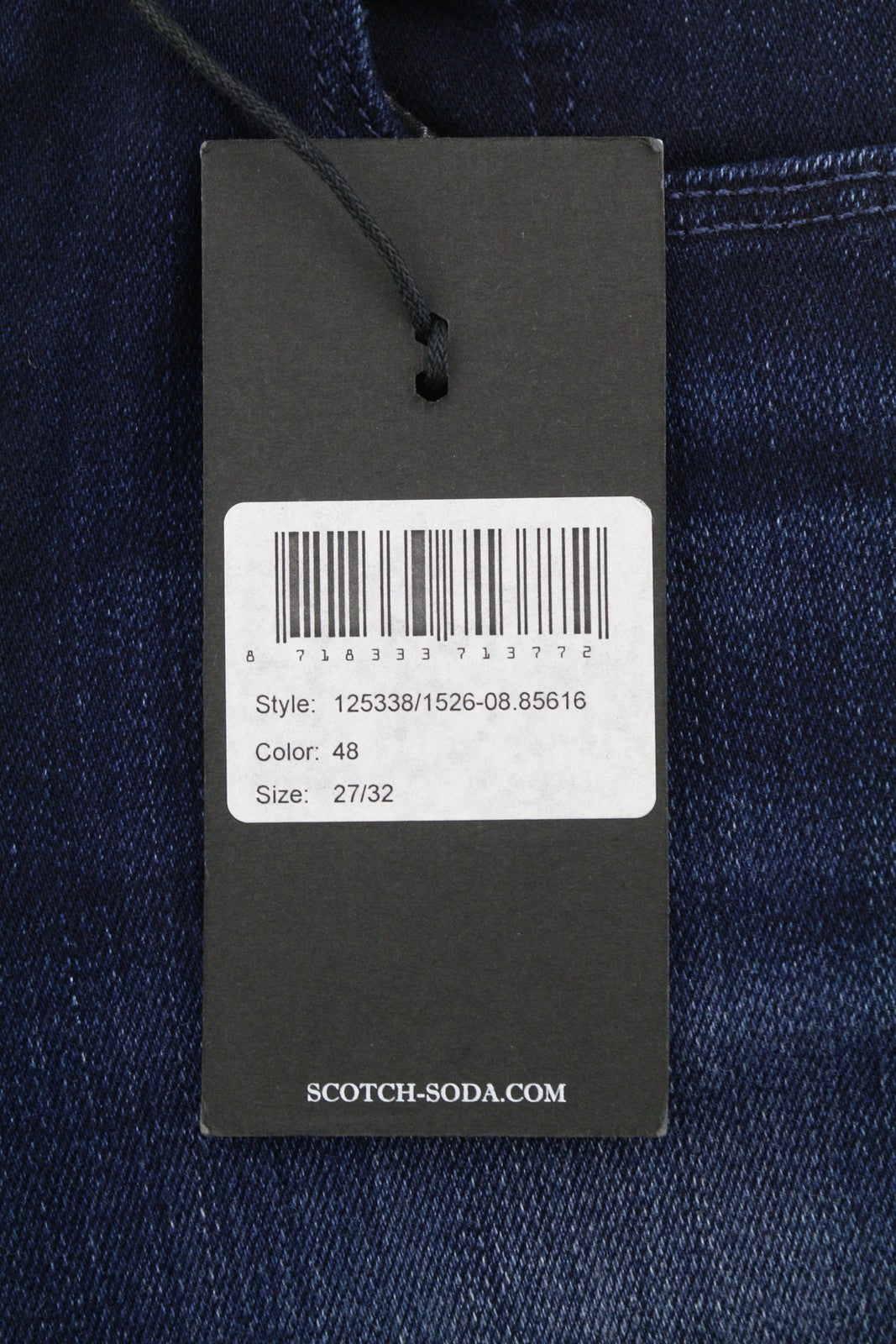 Maison Scotch La Parisienne Jeans da donna blu baffi sbiaditi vestibilità skinny