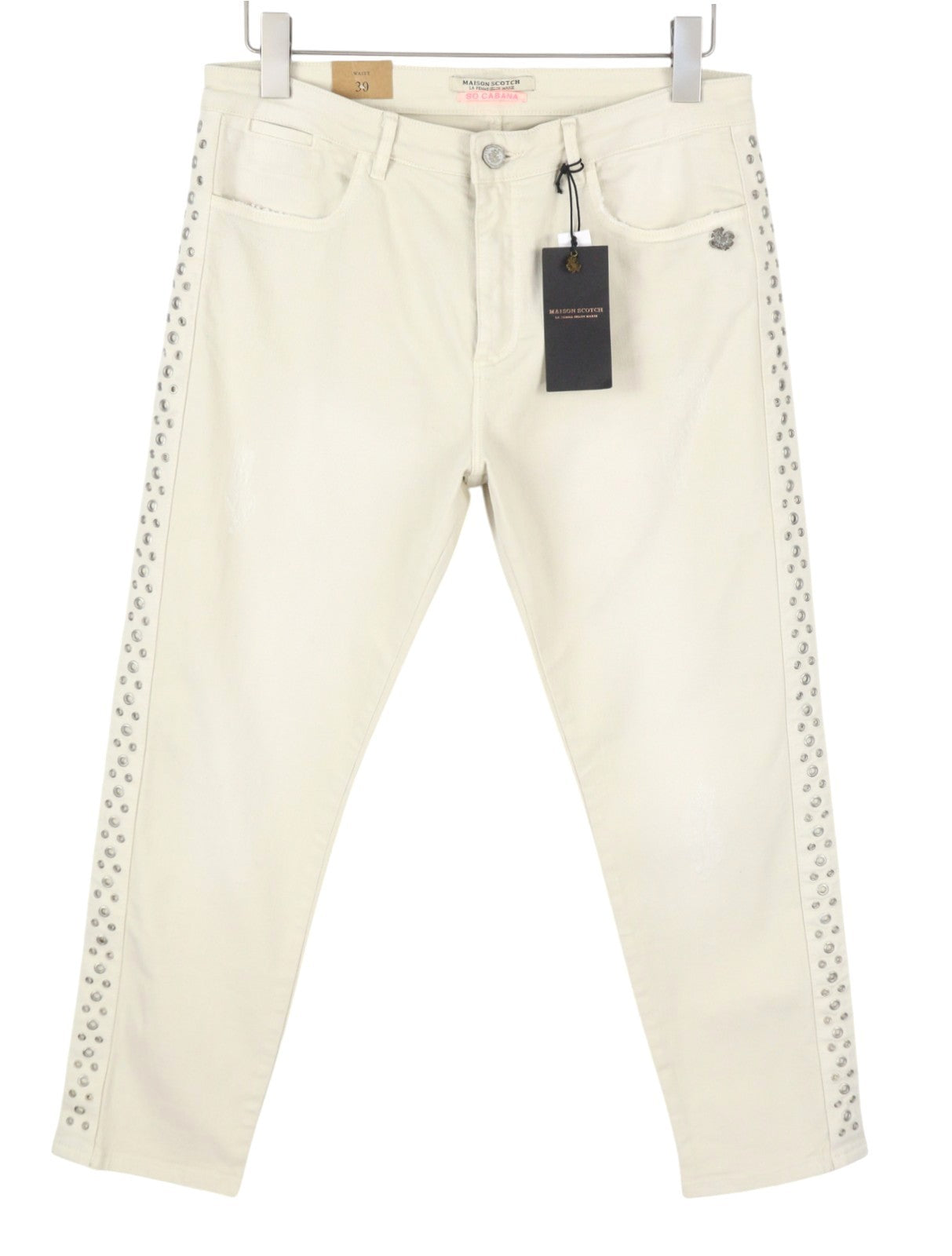 Maison Scotch Petit Ami Women Jeansbeige Slim Boyfriend Cropped