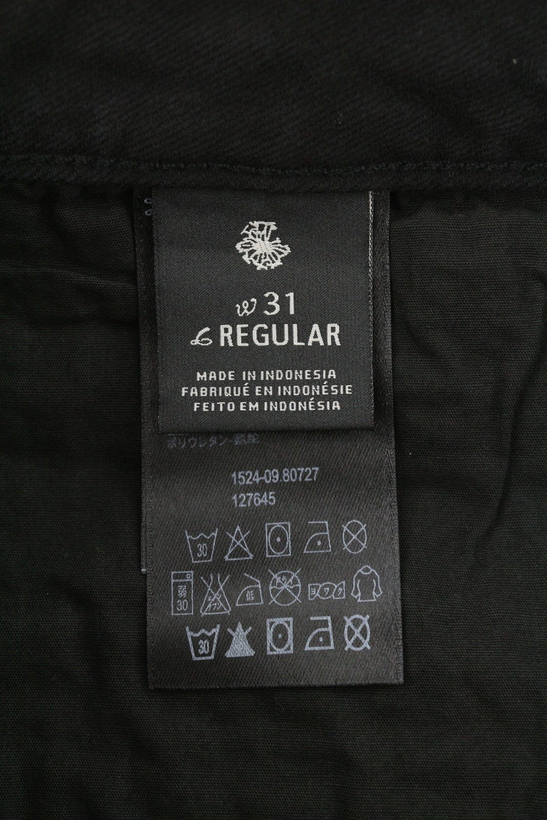 Maison Scotch La Bohemienne Pantaloni da donna neri a vita media skinny laterali