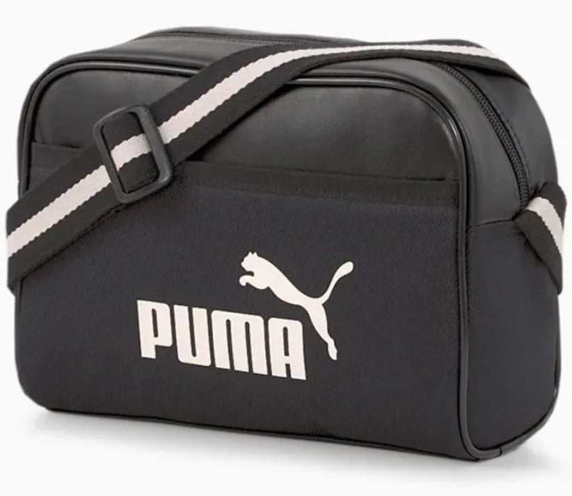 Puma Campus Reporter S - Bolso unisex, color negro