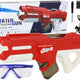 Large Red Water Gun 750ml Glasses