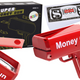 Money Gun Shooting Red Launcher Money Gun Banknotes
