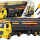Diy Tank Truck For Assembling And Disassembling Yellow Lights Sound