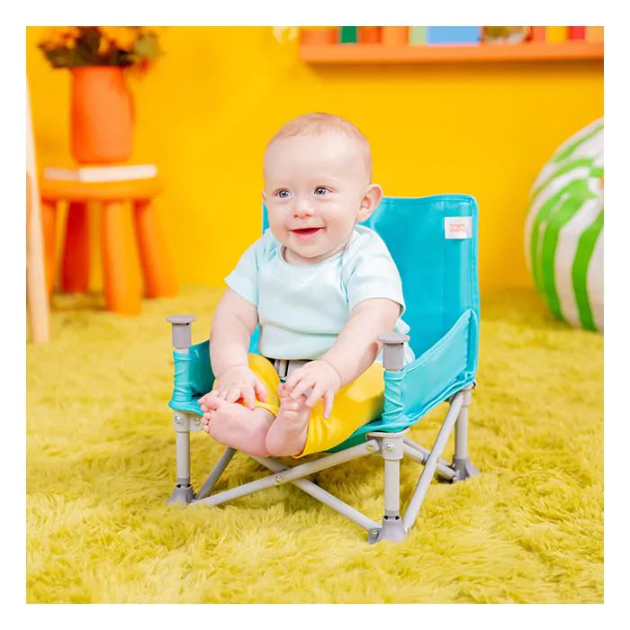 Bright Starts Pop 'n Sit Portable Booster Seat - Teal