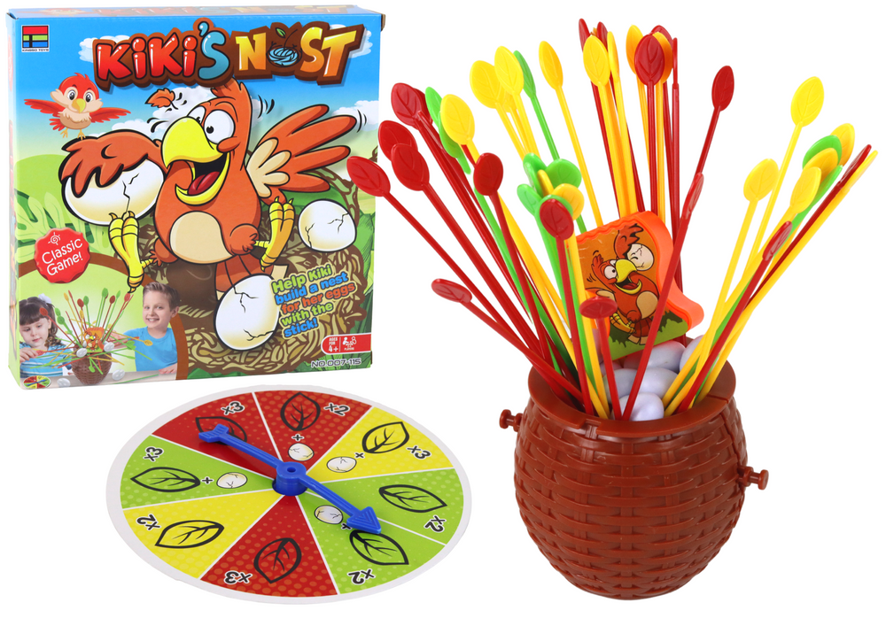 Build A Chicken Nest With Sticks Arcade Family Game