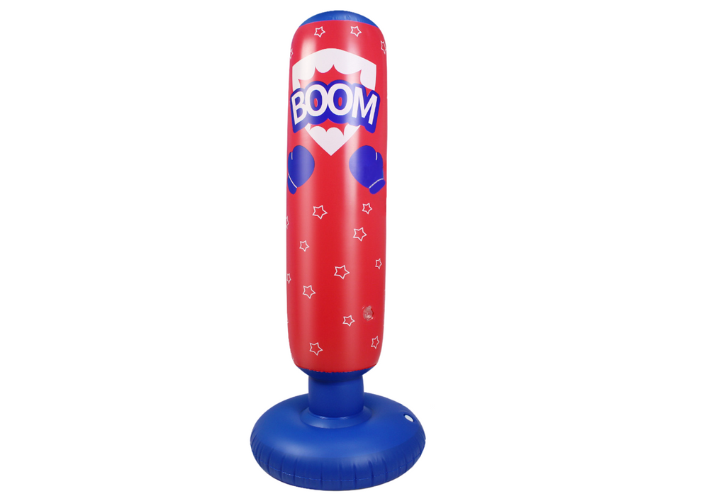 Inflatable Boxing Bag Red Blue 125cm