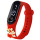 Dragon Touch Screen Watch Red Adjustable Strap
