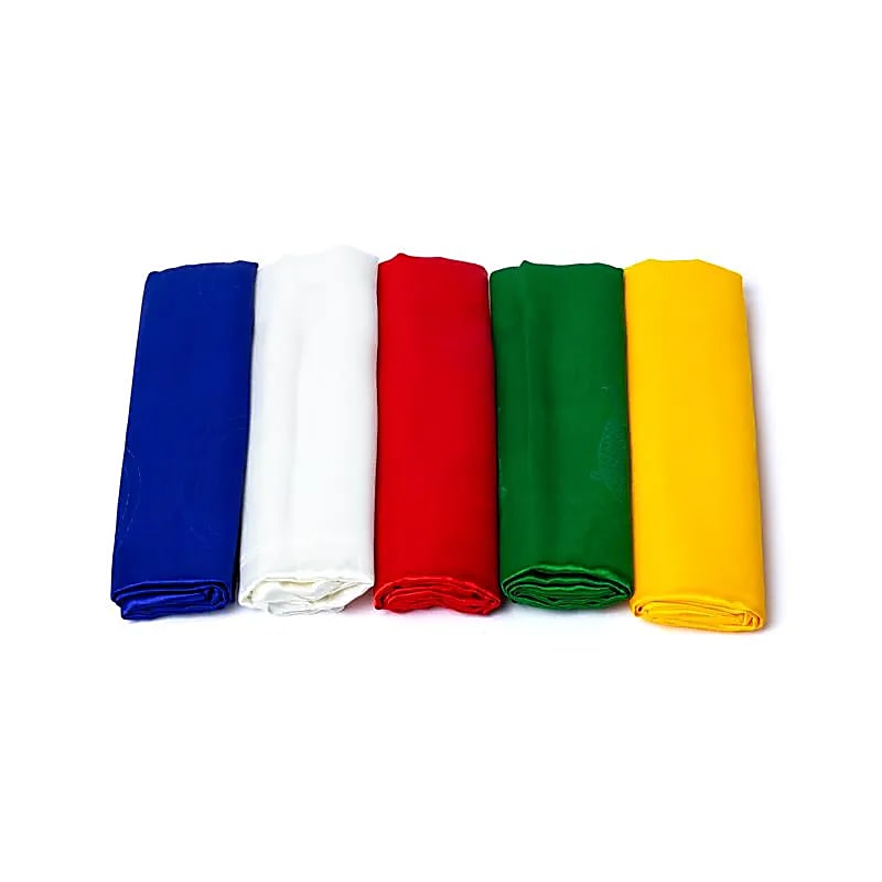 Kathag Tibetan Shawls Set 5 Colours Xl - ±220x43cm