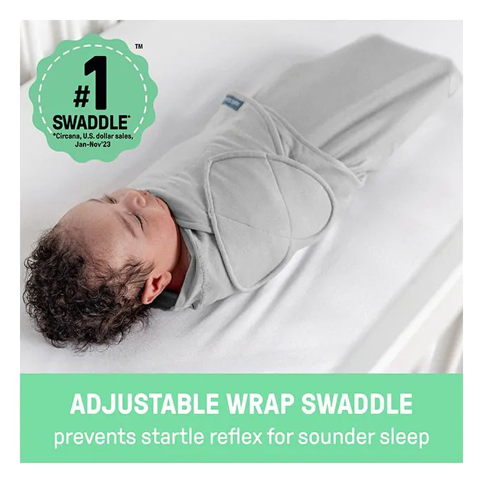 Ingenuity Swaddleme монограм слон
