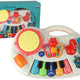 Educational Piano Keys Instruments Butterflies Educational Music Panel
