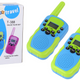 Walkie Talkie Walkie Talkies Green - Blue Range 3 Km For Children