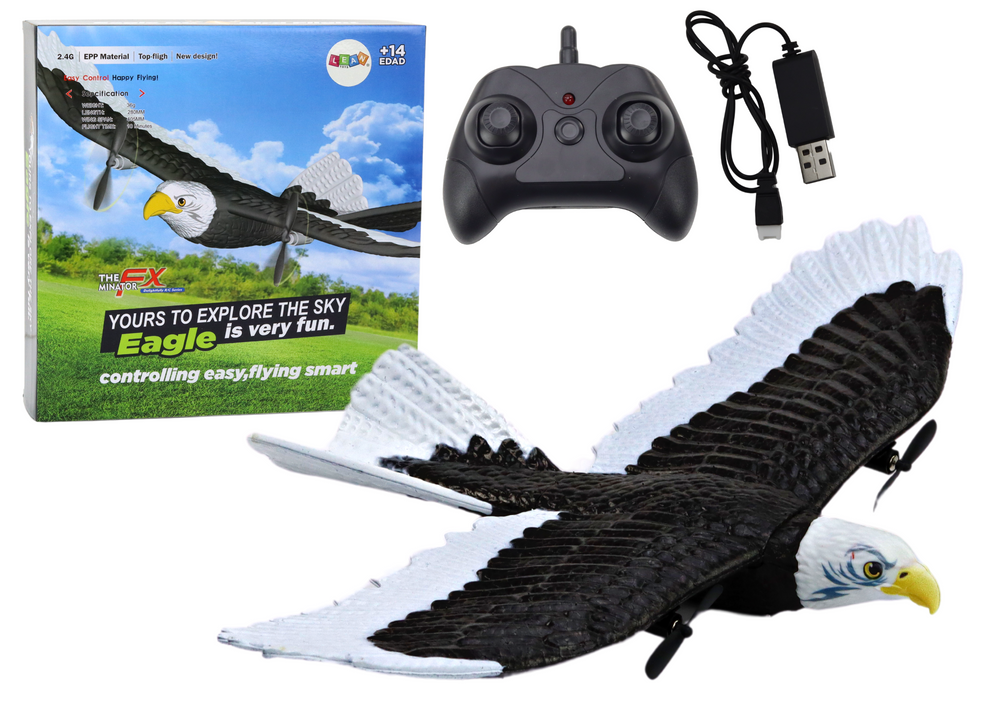 Eagle Bird Remote Controlled Rc Plane 2.4g 41cm X 28cm X 5cm