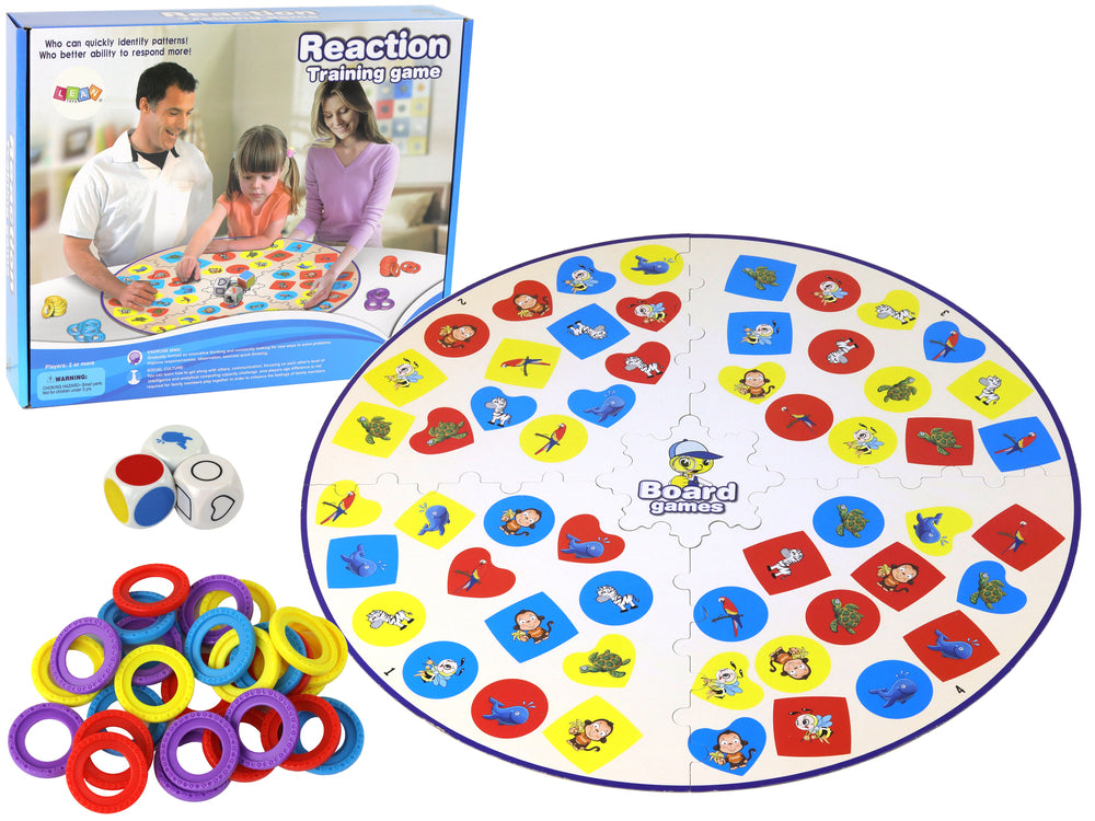 Um jogo de tabuleiro lógico para reflexos e percepção