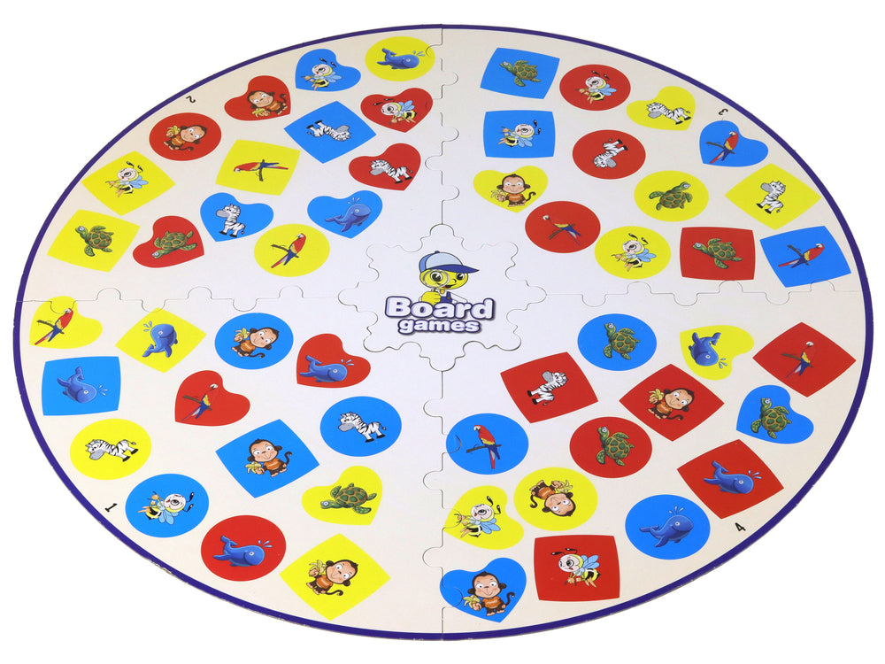 Um jogo de tabuleiro lógico para reflexos e percepção