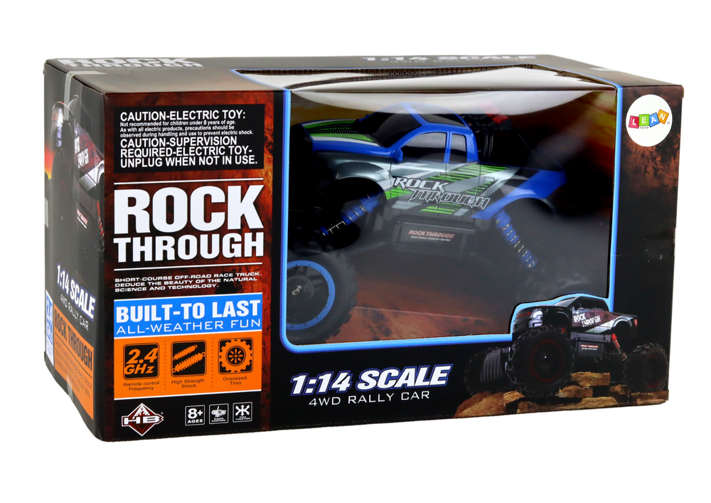Off-road Remote Controlled Rc Car 1:14 2.4g Blue